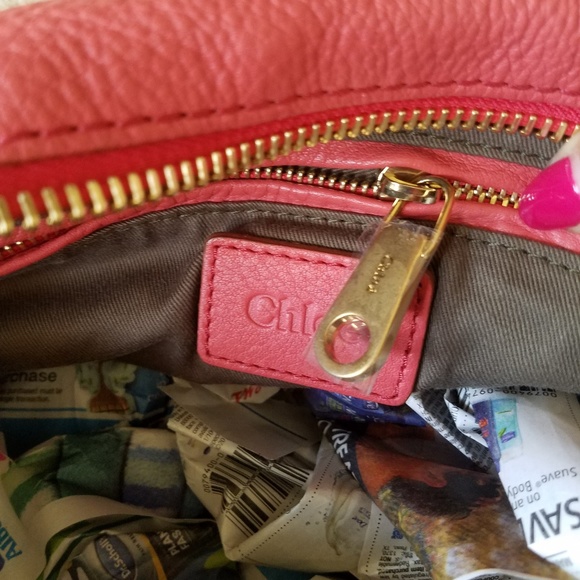 SOLD Chloe Marcie Large Paradise Pink Bag - Picture 8 of 8